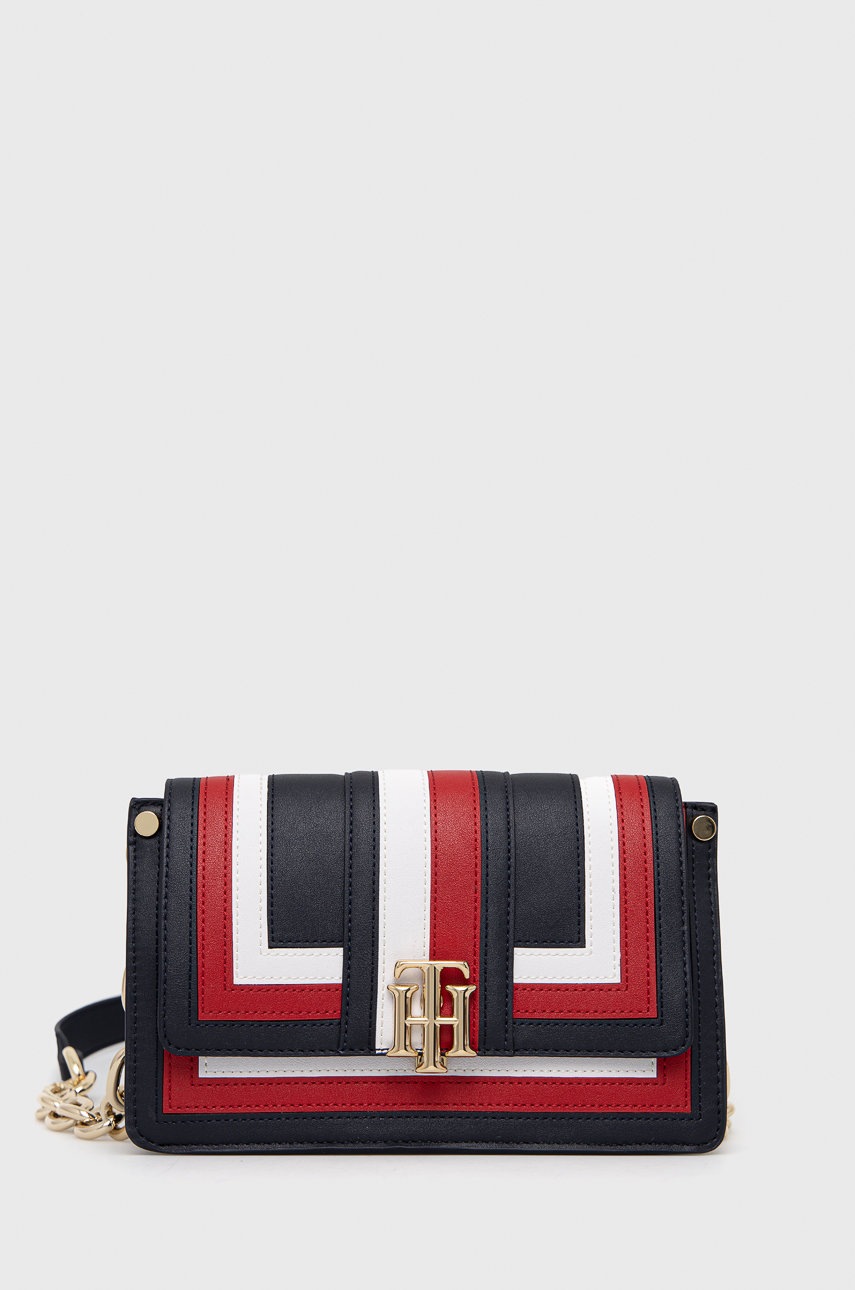 

Чанта Tommy Hilfiger в тъмносиньо, Тъмносин
