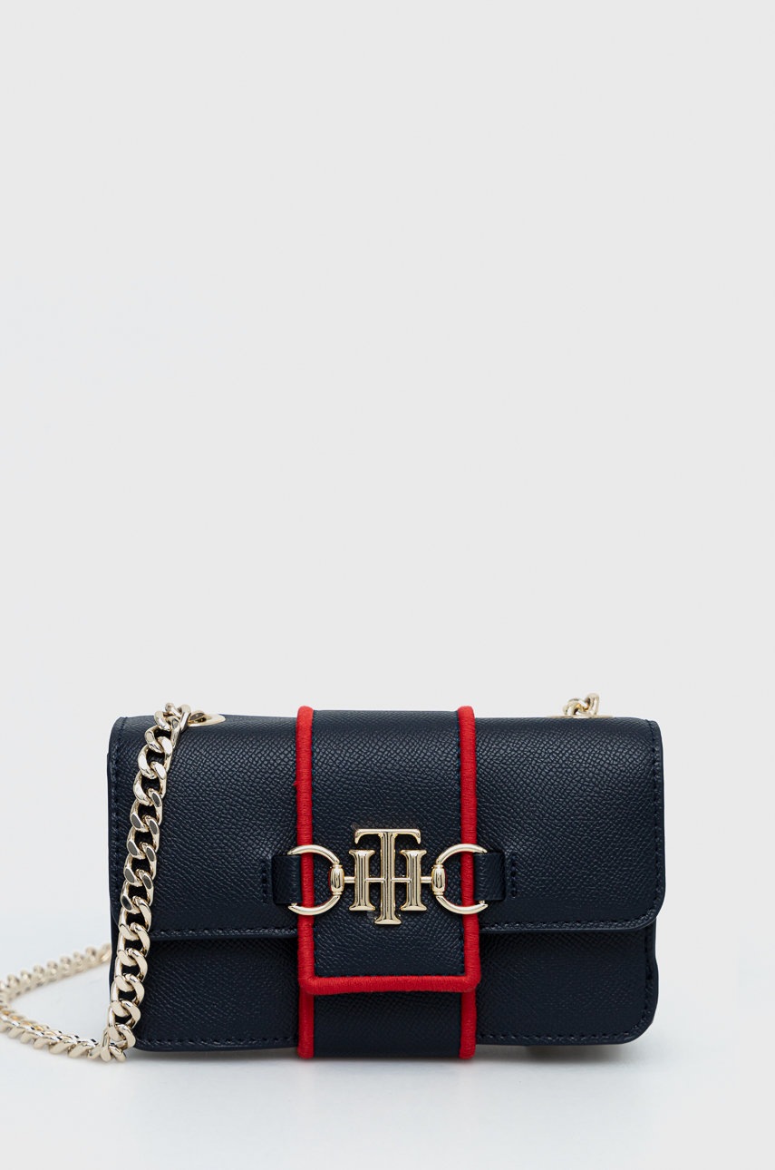 

Чанта Tommy Hilfiger в тъмносиньо, Тъмносин