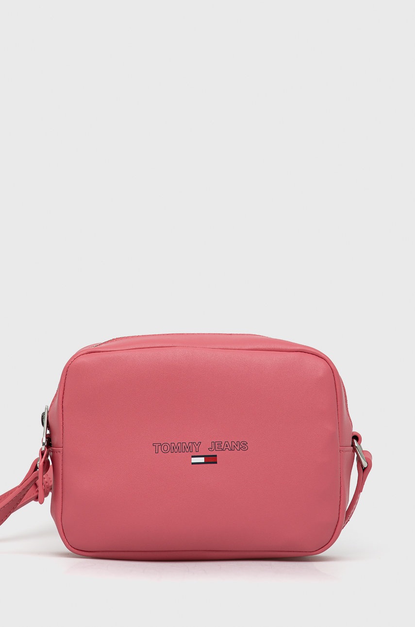 

Чанта Tommy Jeans в розово, Розов
