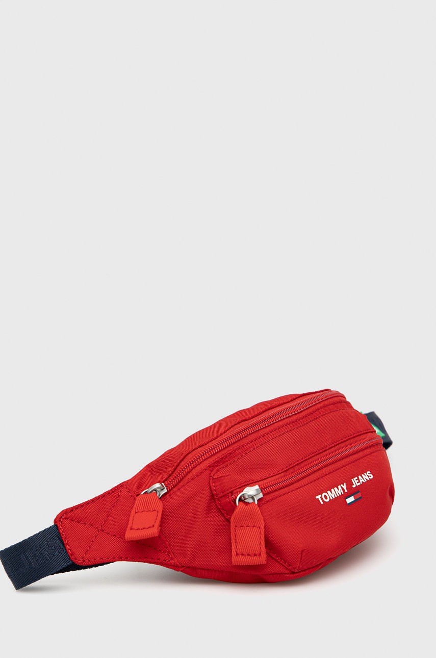 

Сумка на пояс Tommy Jeans колір червоний