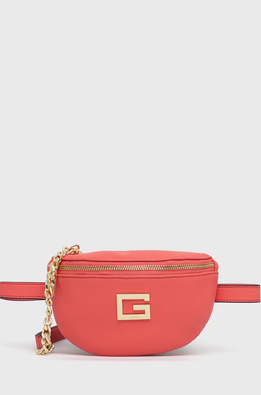 

Чанта за кръст Guess в оранжево, Оранжев