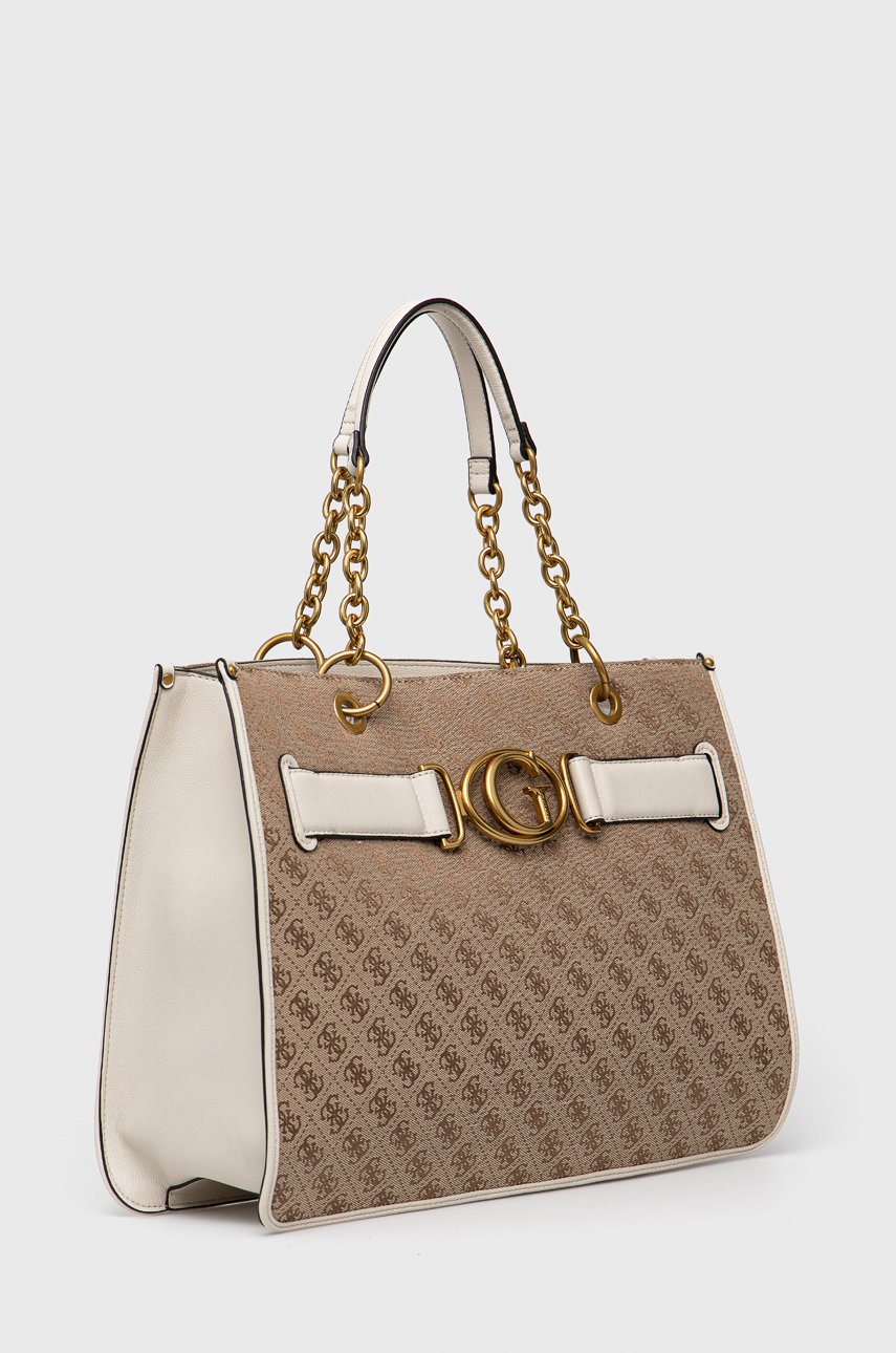

Сумочка Guess колір кремовий
