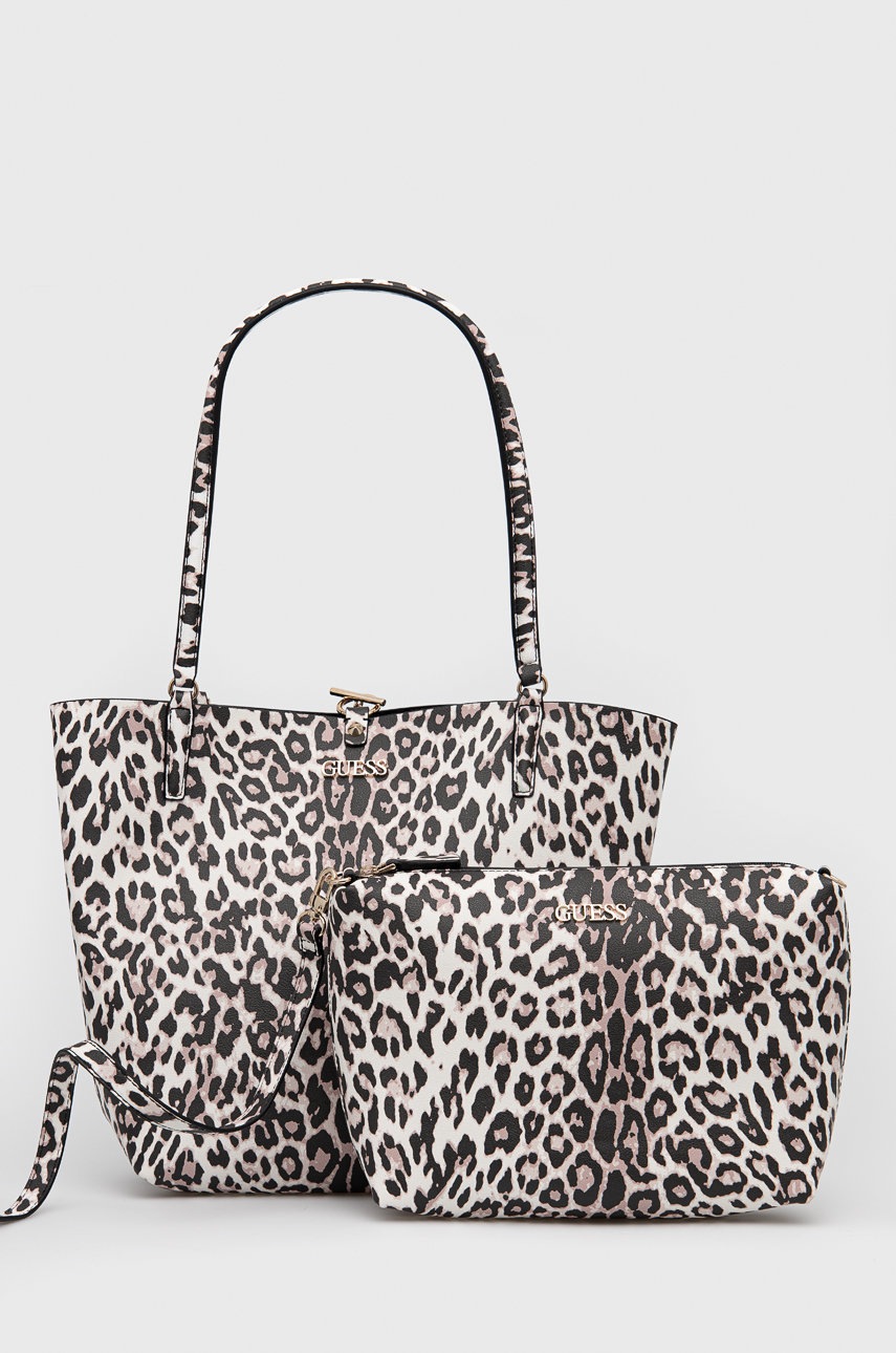 

Guess - Чанта с две лица, Розов