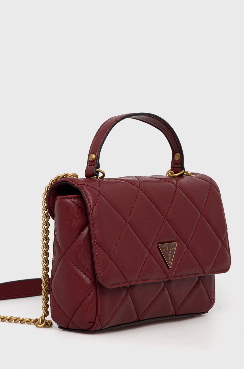 

Сумочка Guess цвет бордовый