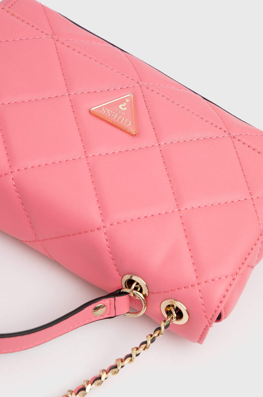 

Сумочка Guess цвет розовый