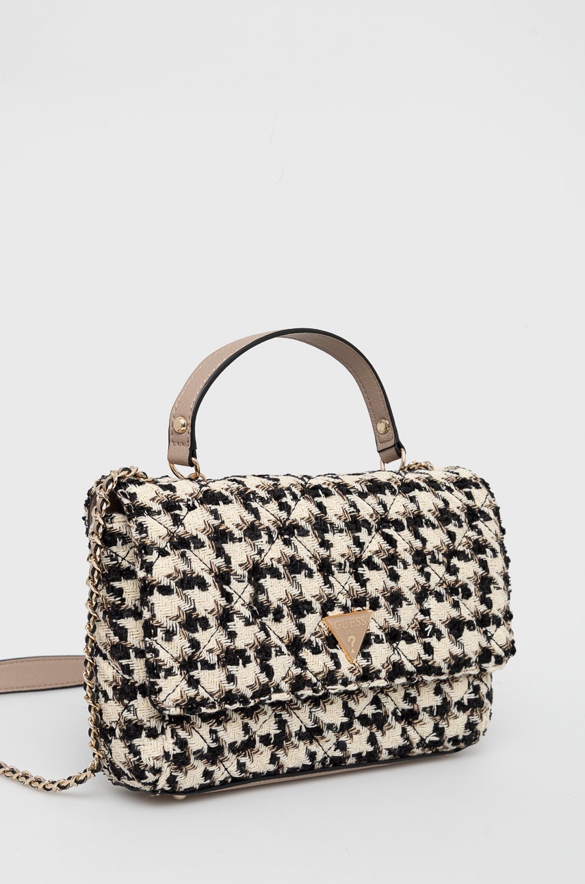 

Сумочка Guess колір бежевий