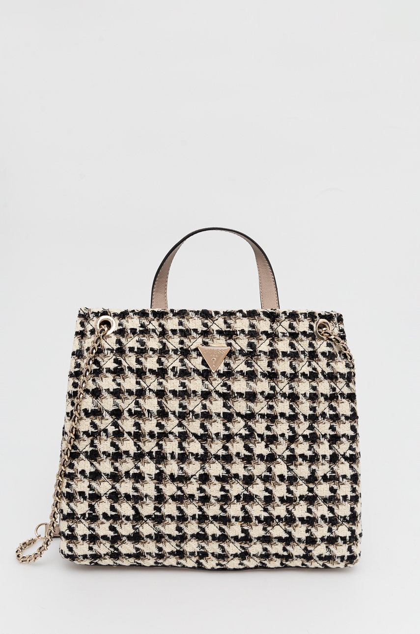 

Чанта Guess в бежово, Бежов