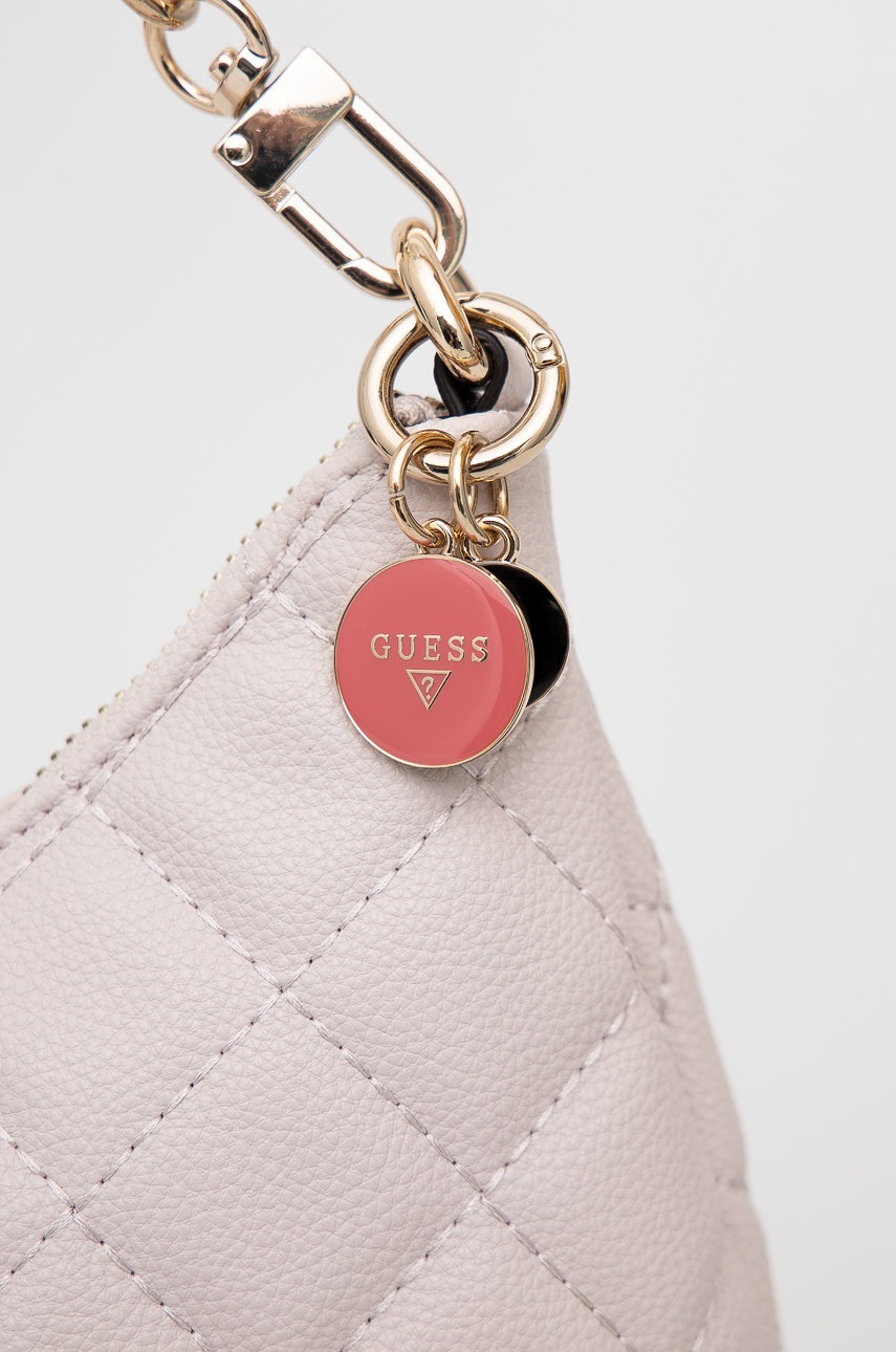 

Сумочка Guess колір бежевий
