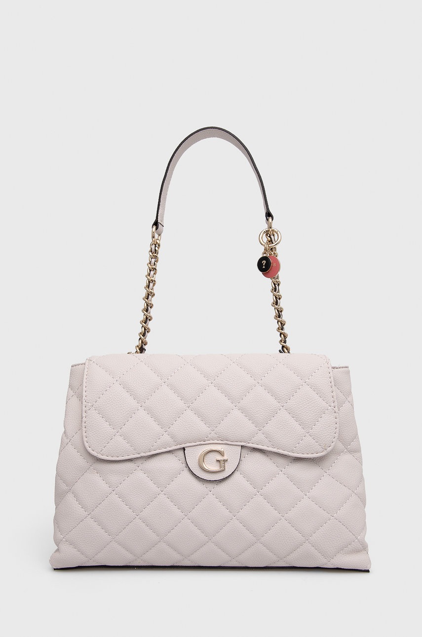 

Чанта Guess в бежово, Бежов