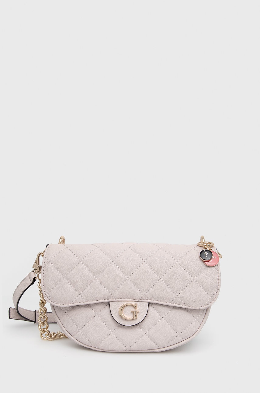 

Чанта Guess в бежово, Бежов