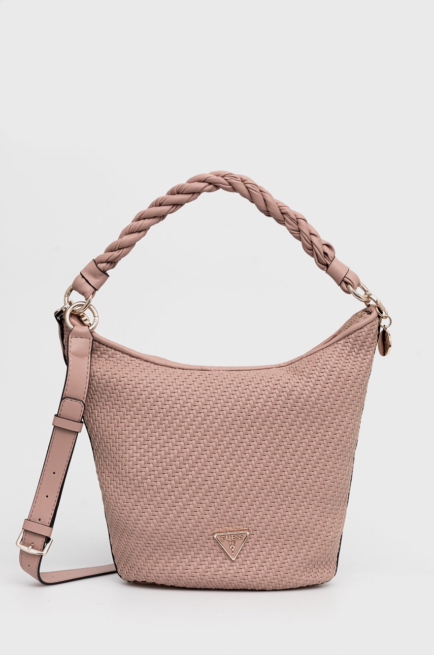 

Чанта Guess в розово, Розов