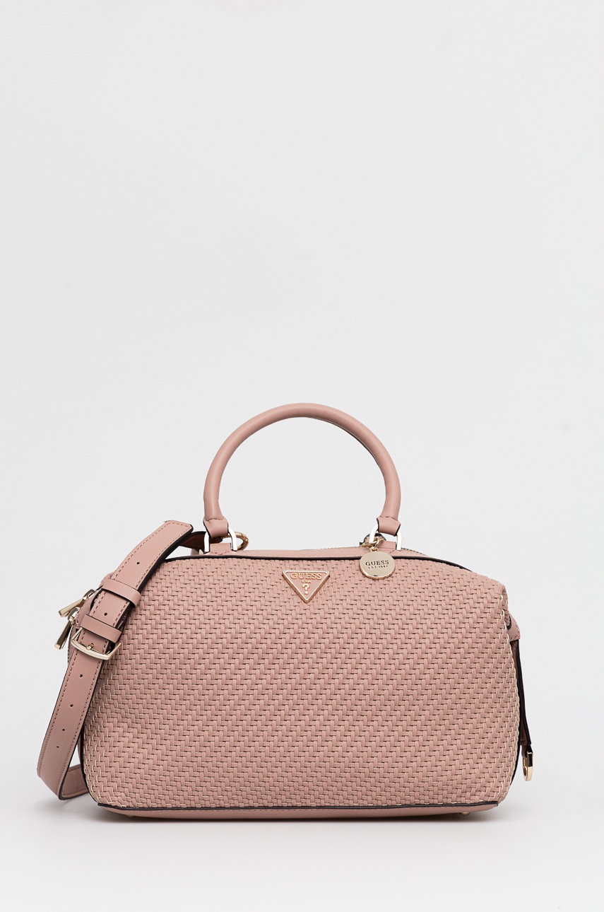 

Чанта Guess в розово, Розов