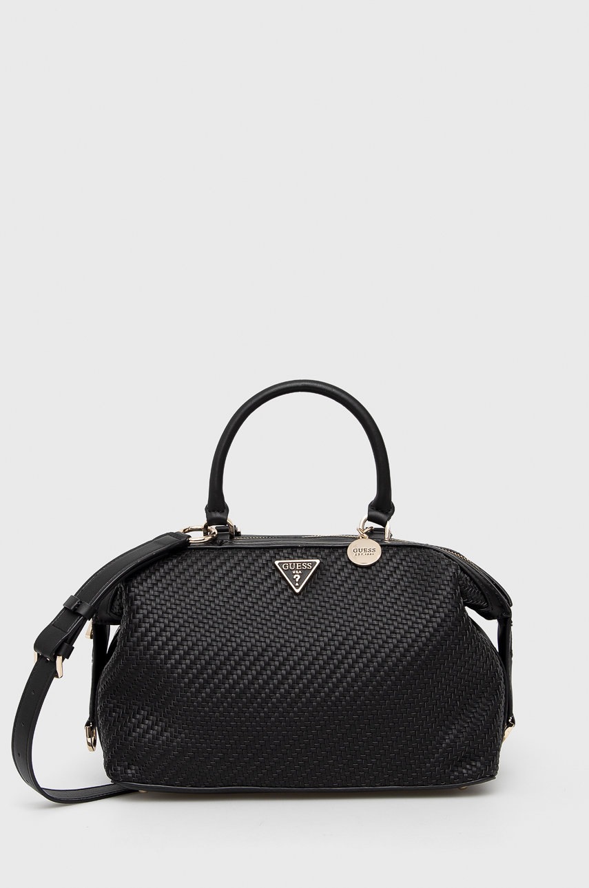 

Чанта Guess в черно, Черен