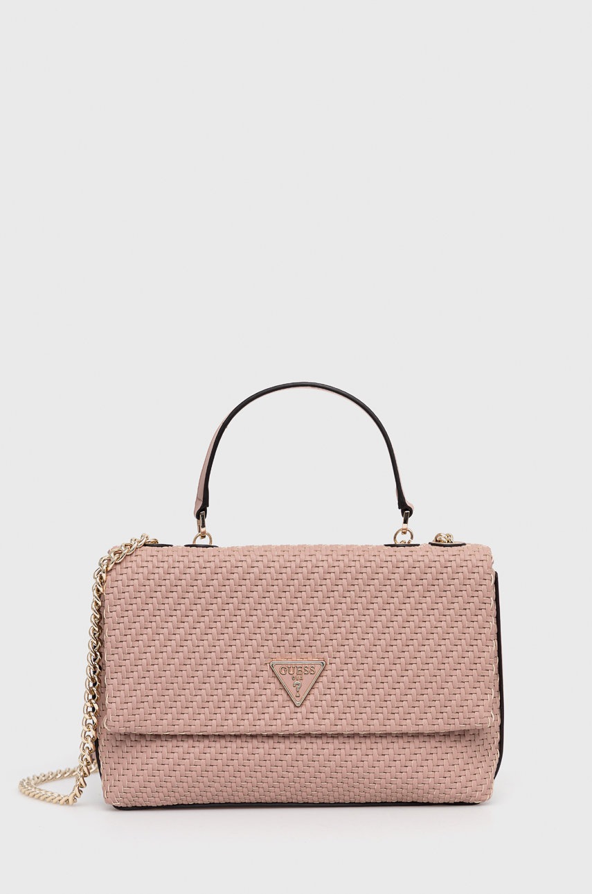 

Чанта Guess в розово, Розов