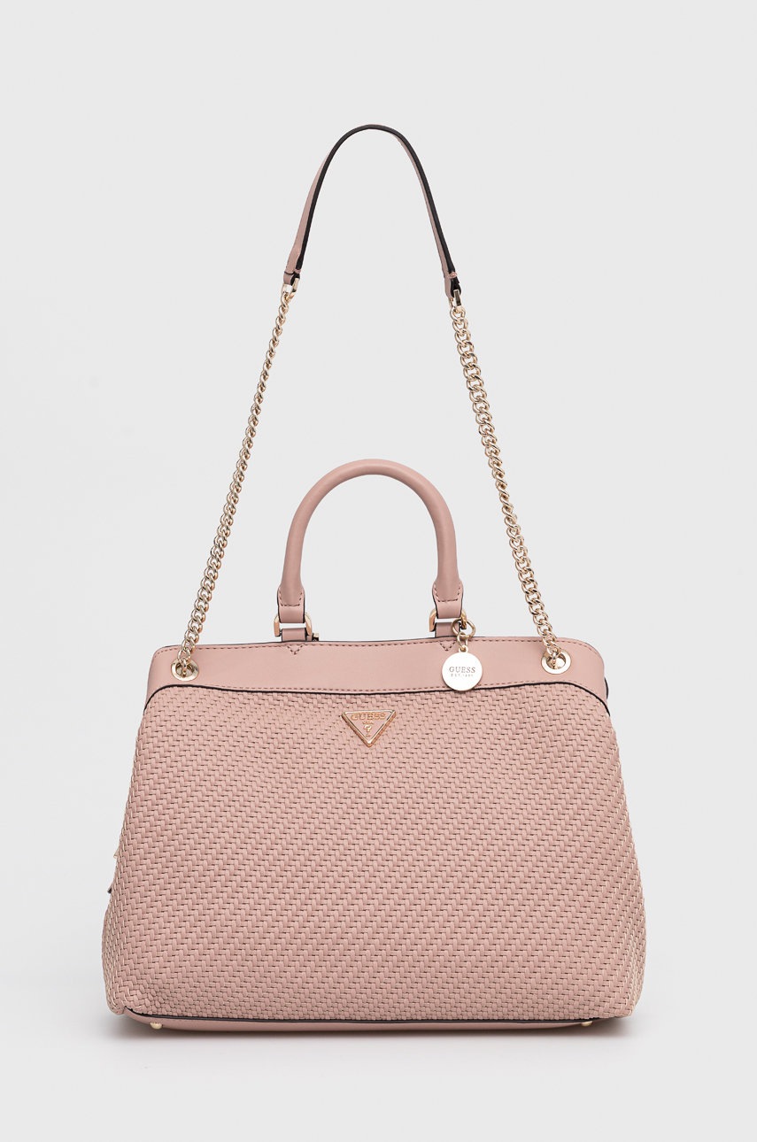 

Чанта Guess в розово, Розов
