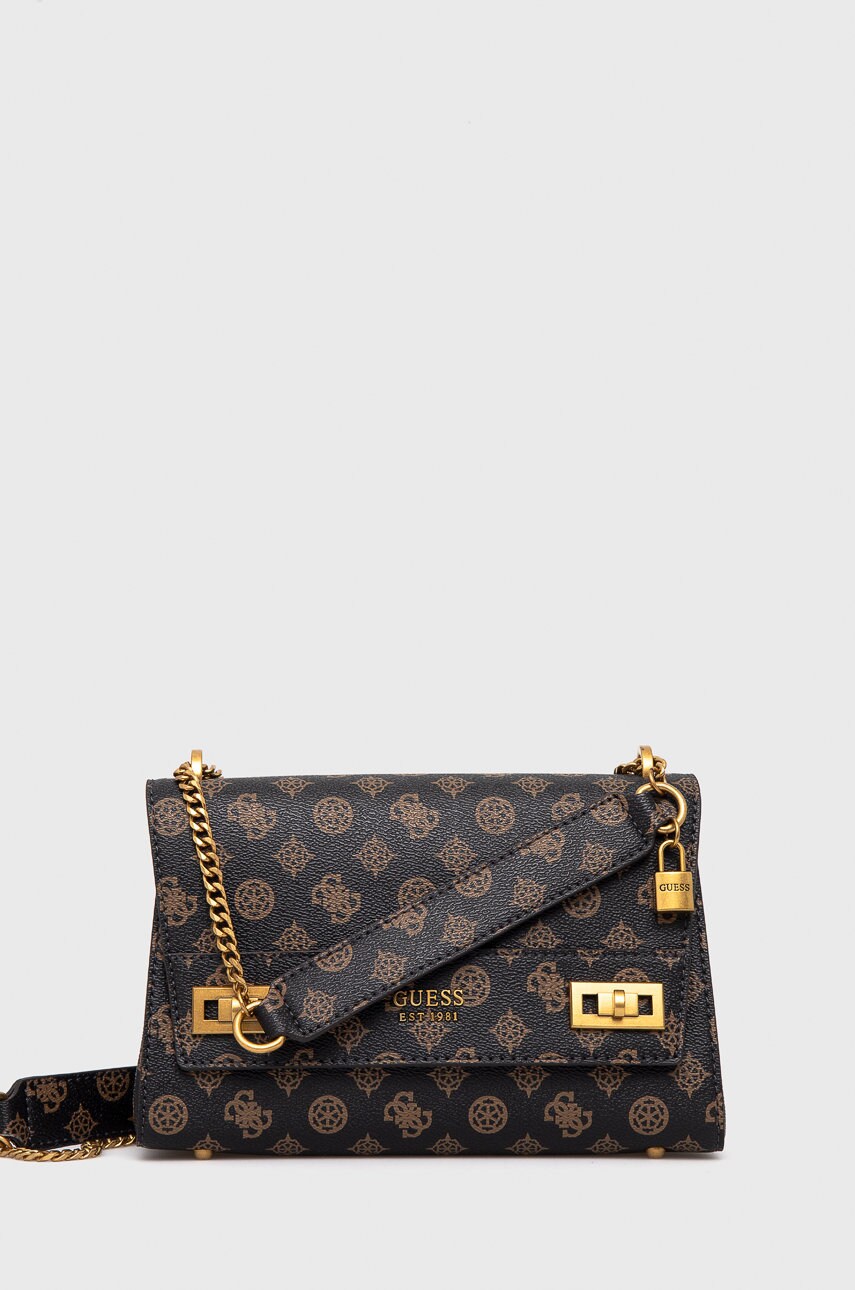 

Чанта Guess в кафяво, Кафяв