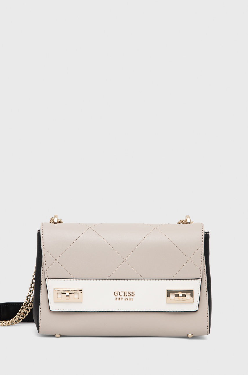 

Чанта Guess в бежово, Бежов