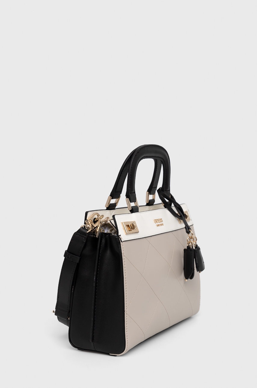 

Сумочка Guess колір бежевий