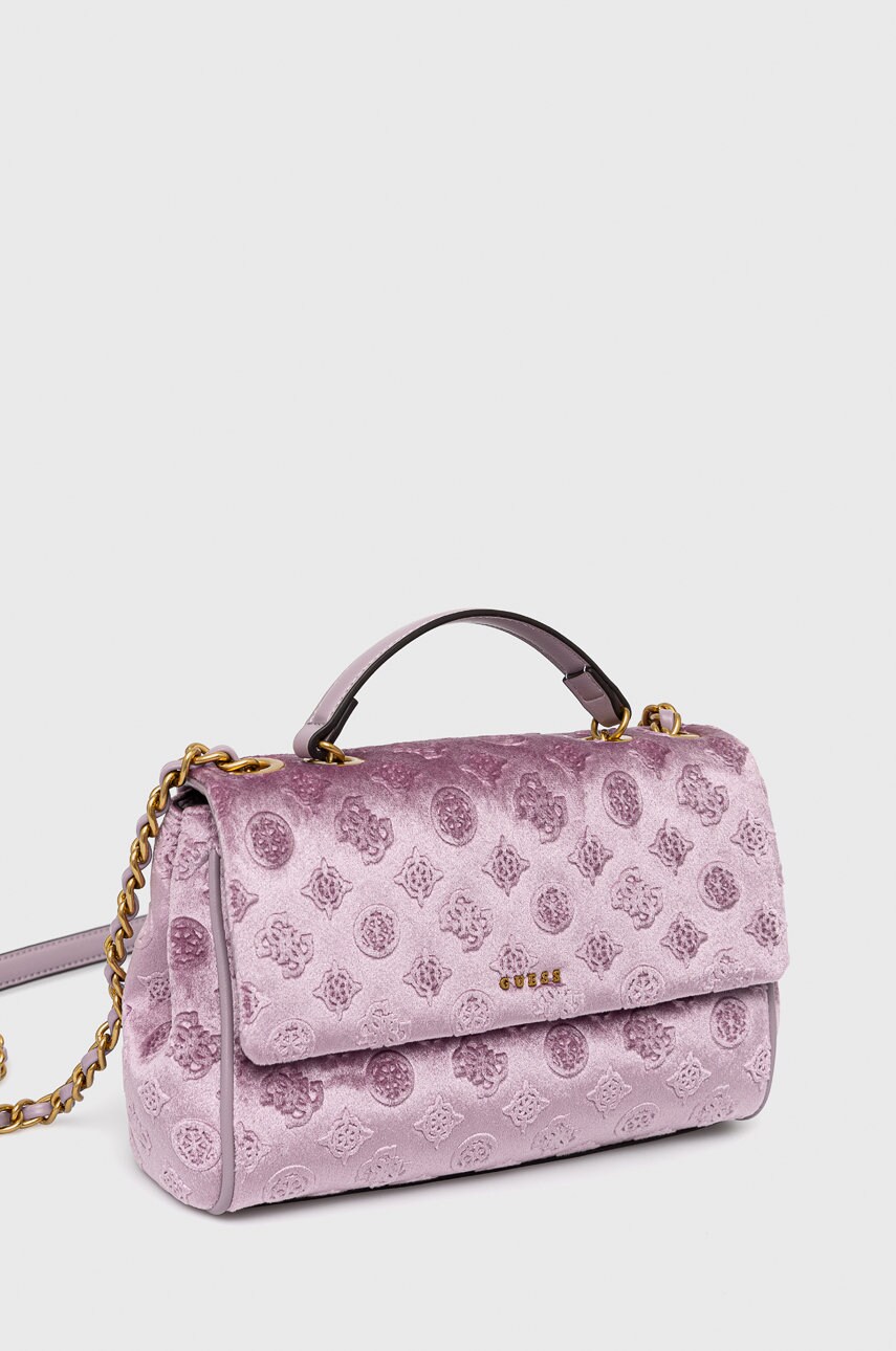 

Сумочка Guess колір фіолетовий