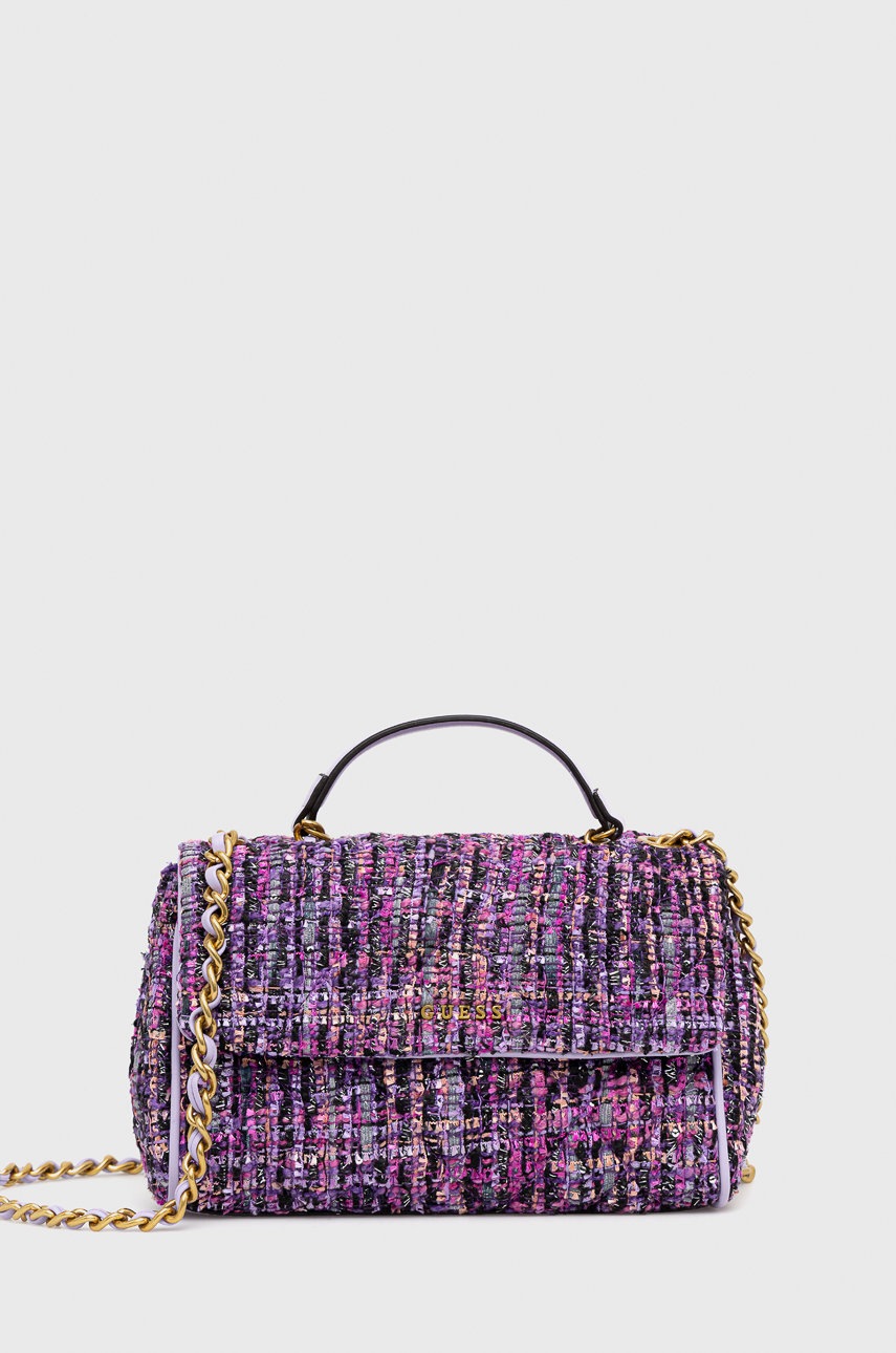 

Чанта Guess в лилаво, Виолетов