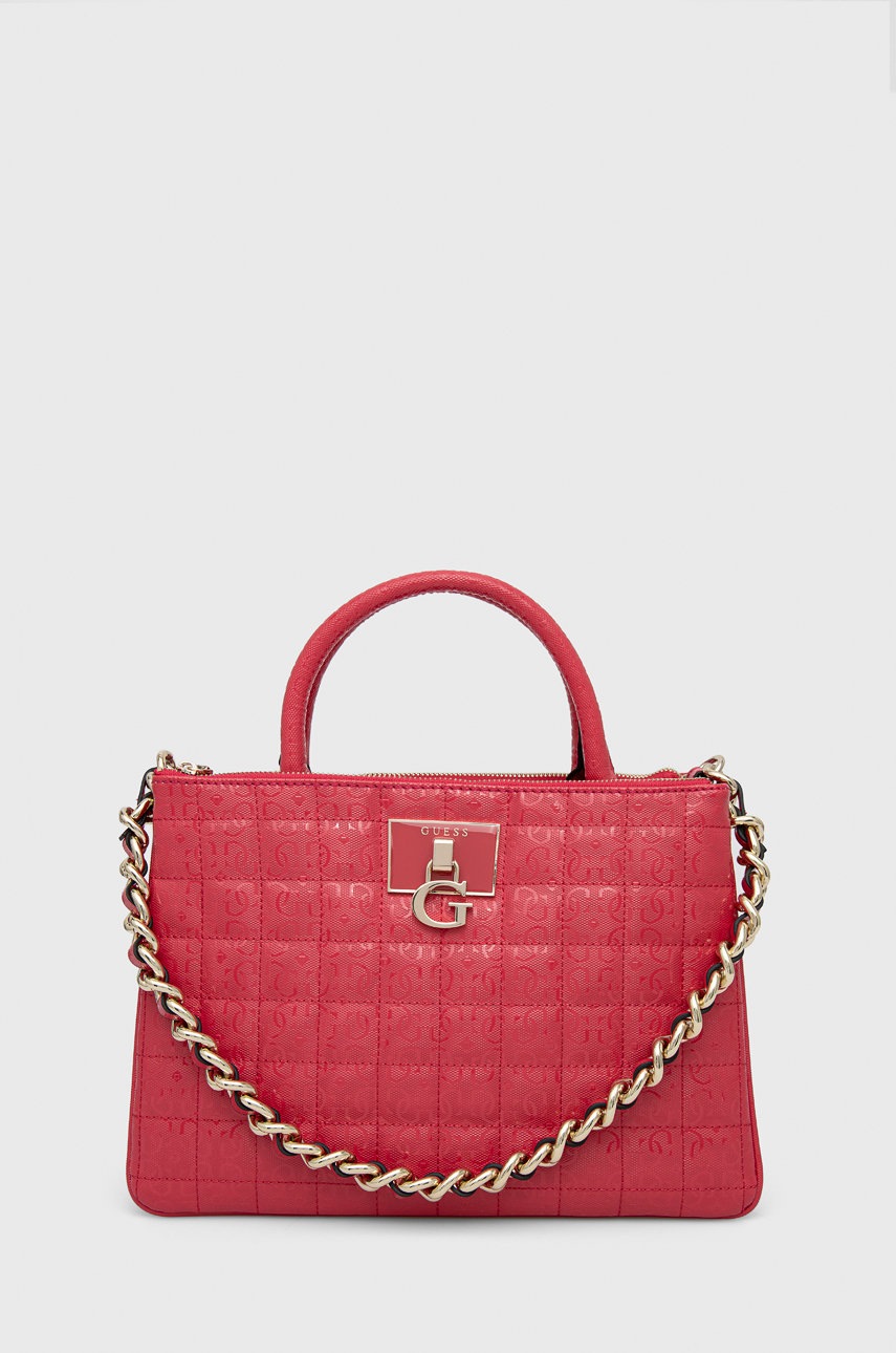 

Чанта Guess в розово, Розов
