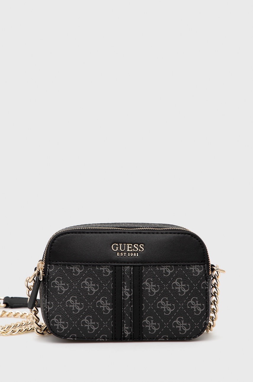 

Чанта Guess в черно, Черен