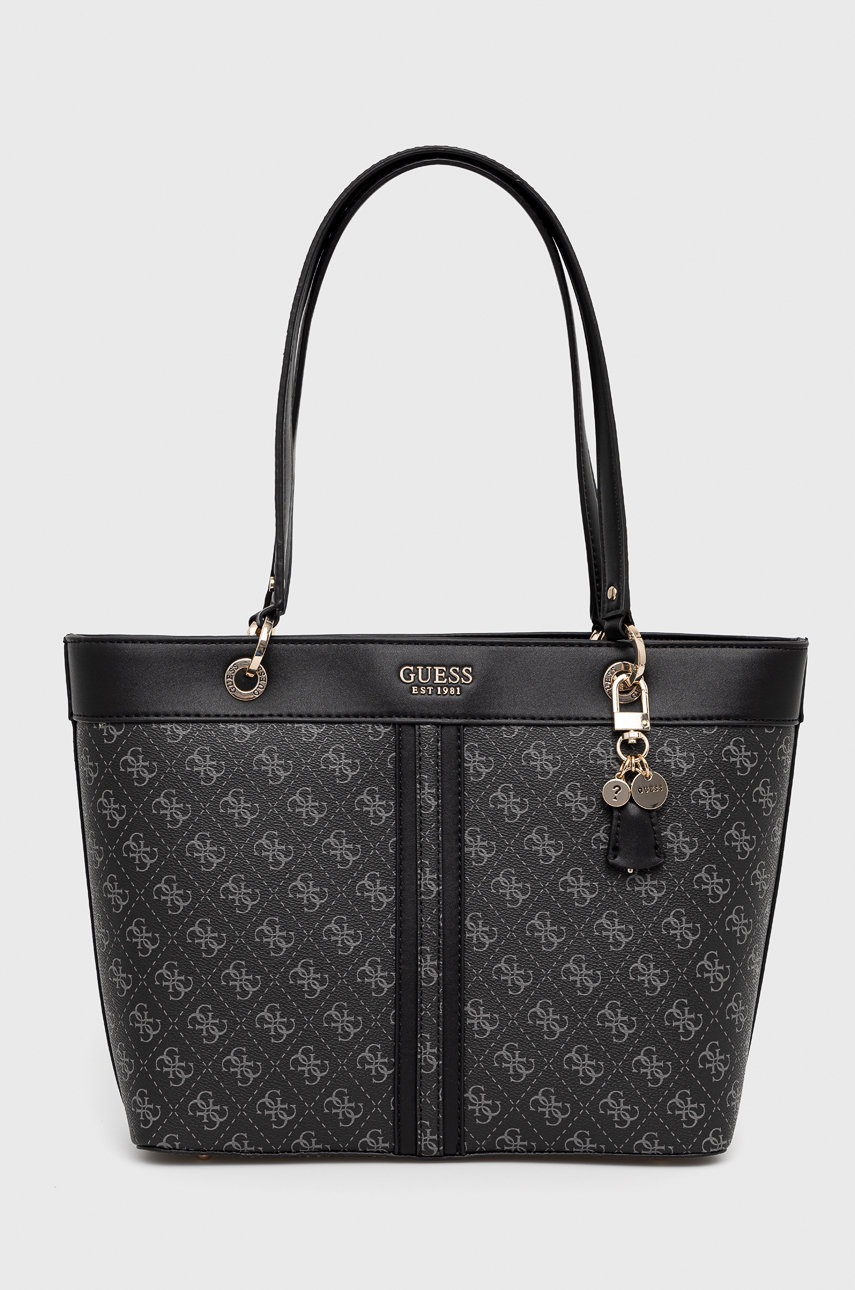 

Чанта Guess в черно, Черен