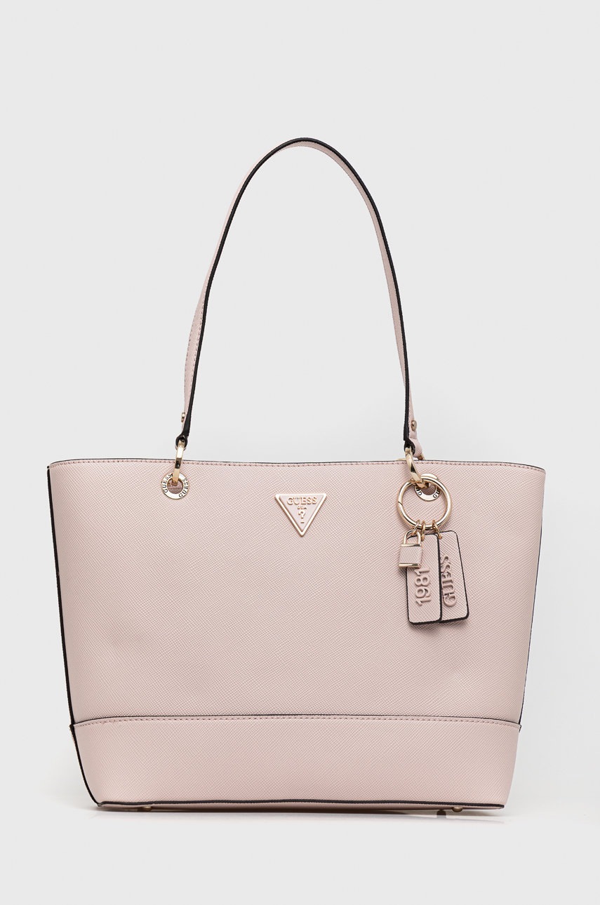 

Чанта Guess в розово, Розов