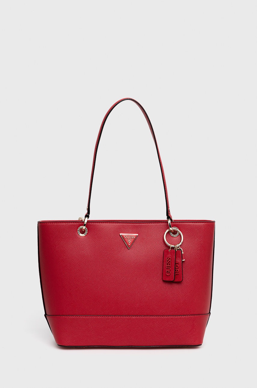 

Чанта Guess в червено, Червен