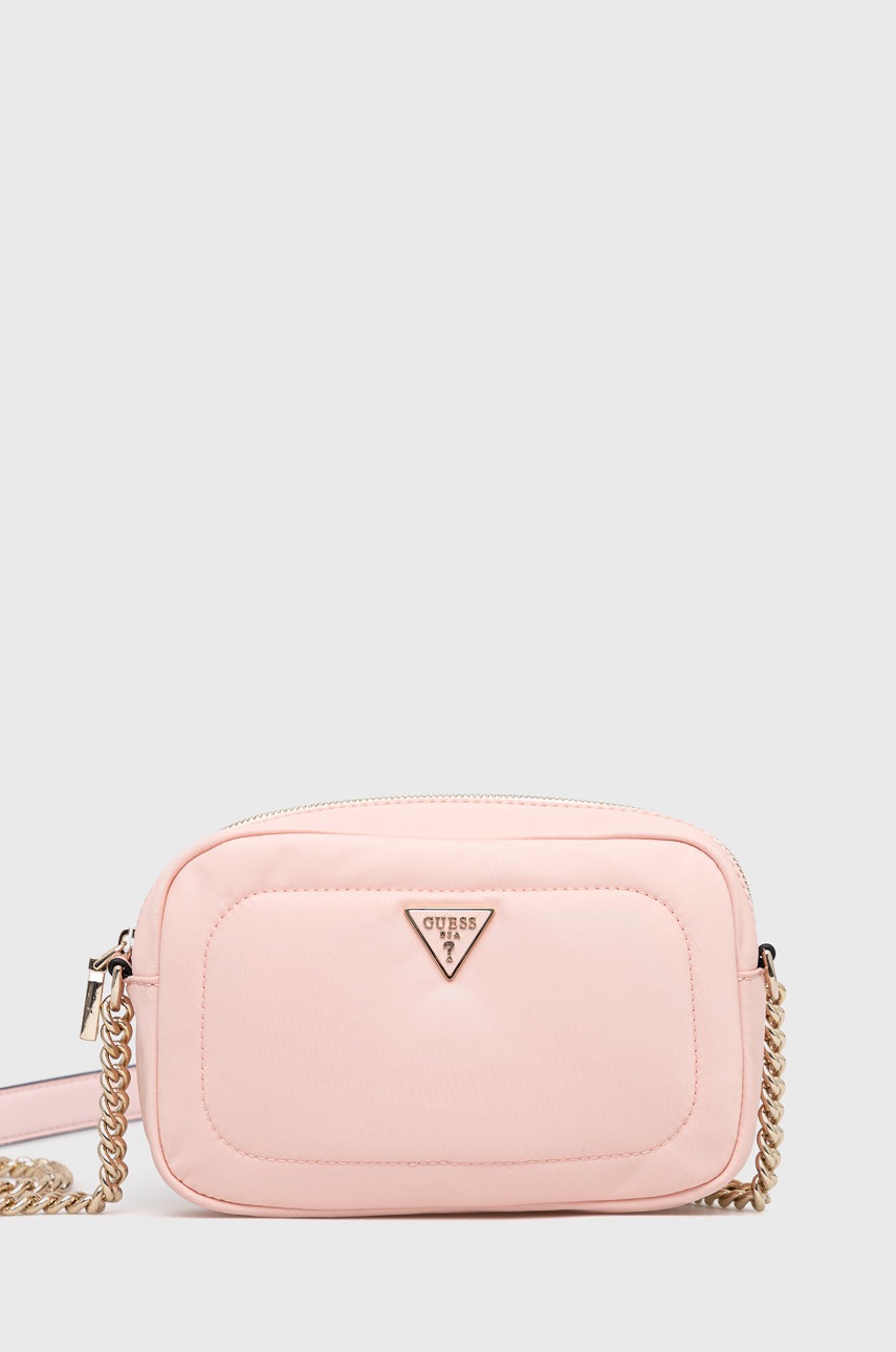 

Чанта Guess в розово, Розов
