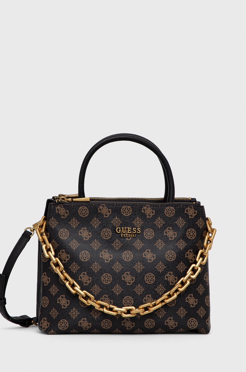 

Чанта Guess в черно, Черен