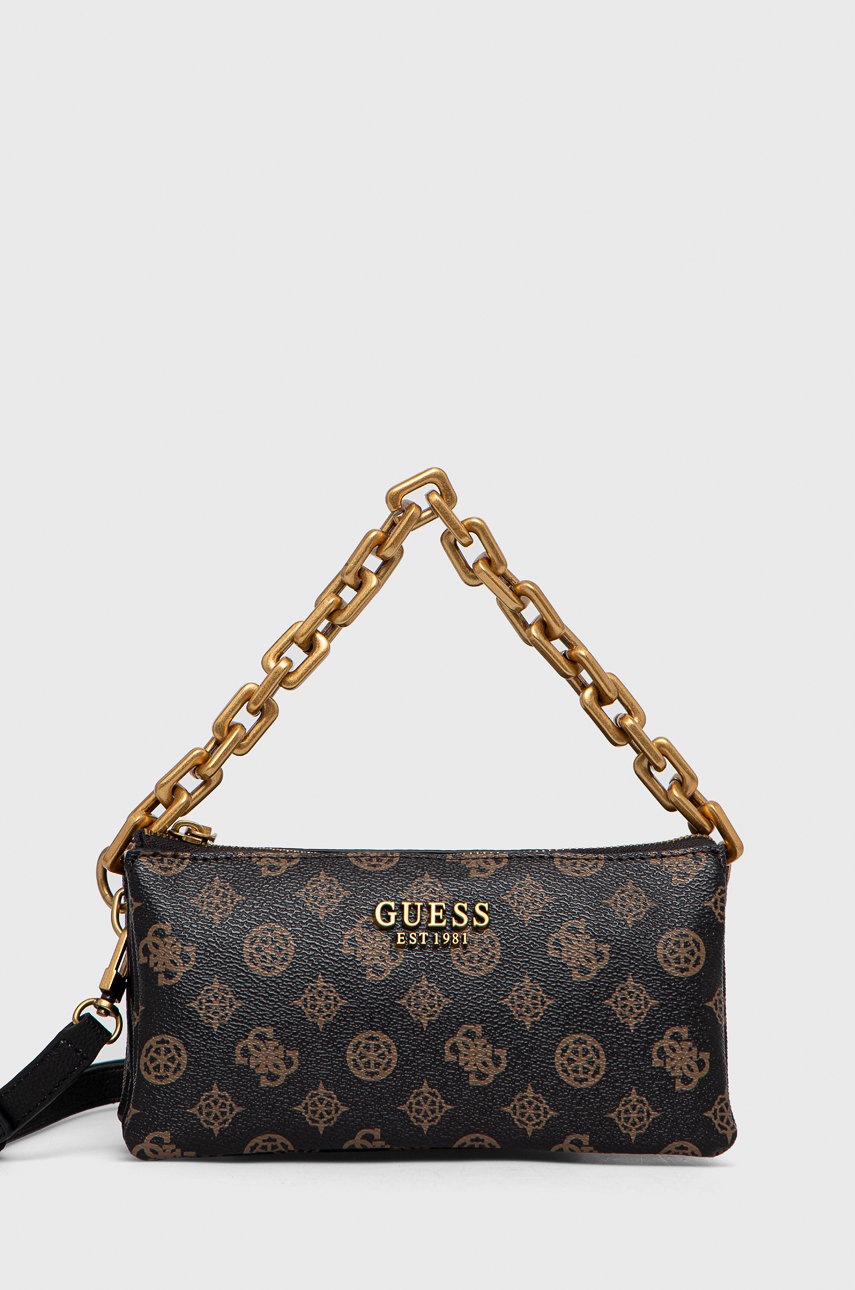 

Чанта Guess в черно, Черен