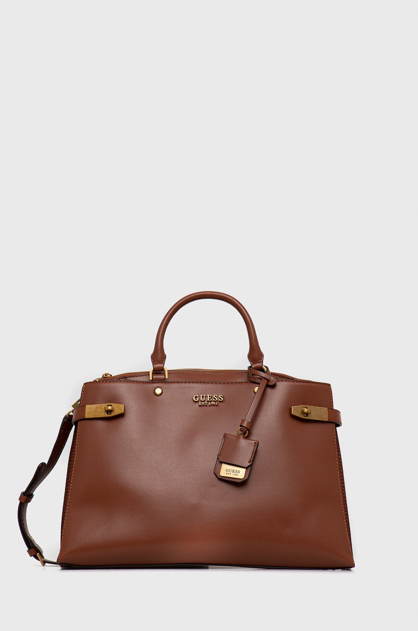 

Чанта Guess в кафяво, Кафяв