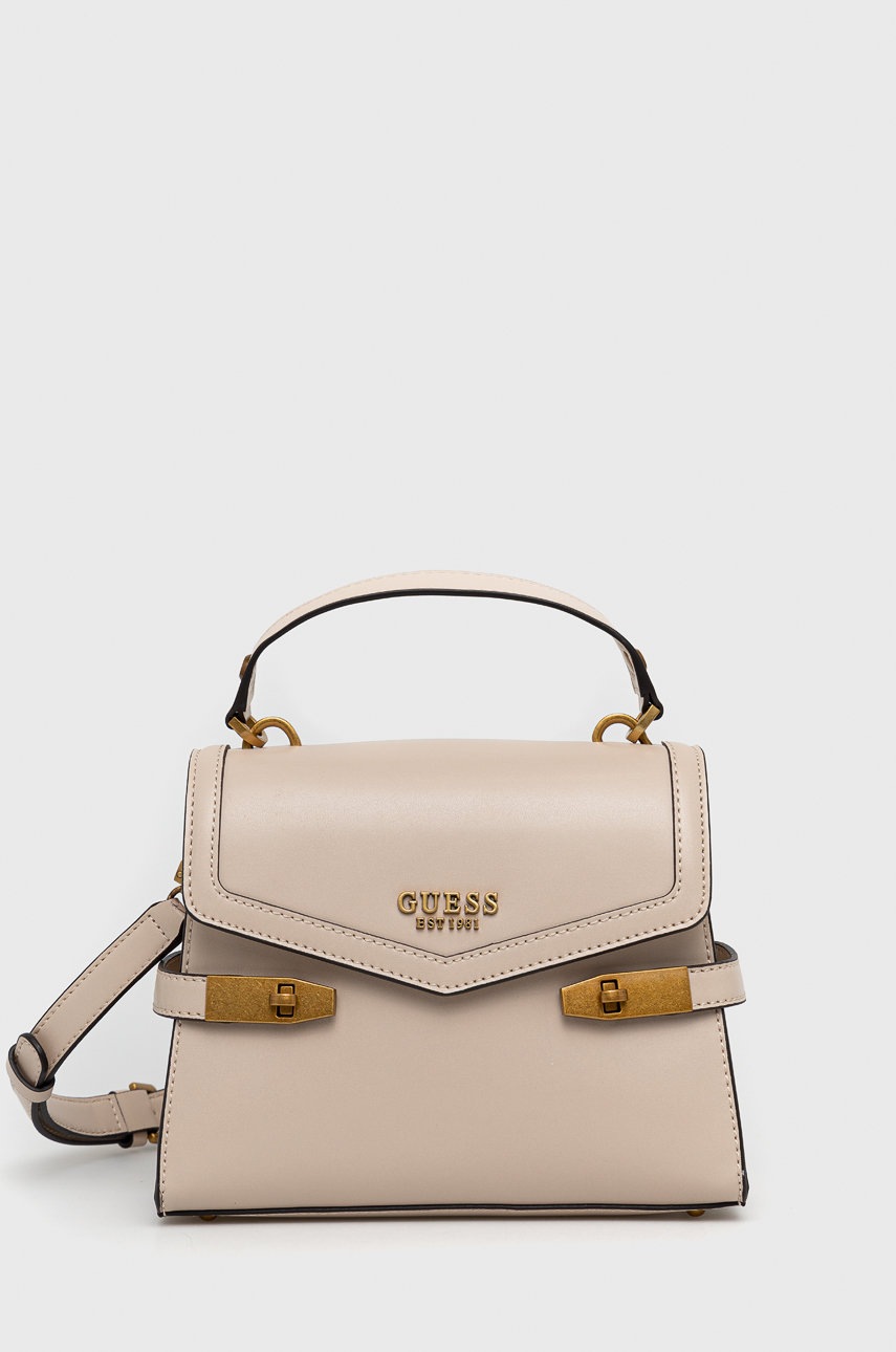 

Чанта Guess в кафяво, Бежов