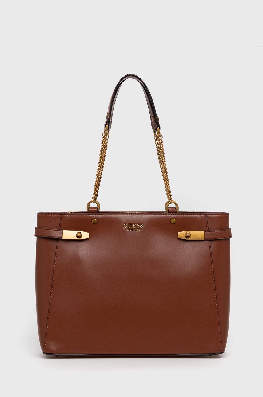 

Чанта Guess в кафяво, Кафяв