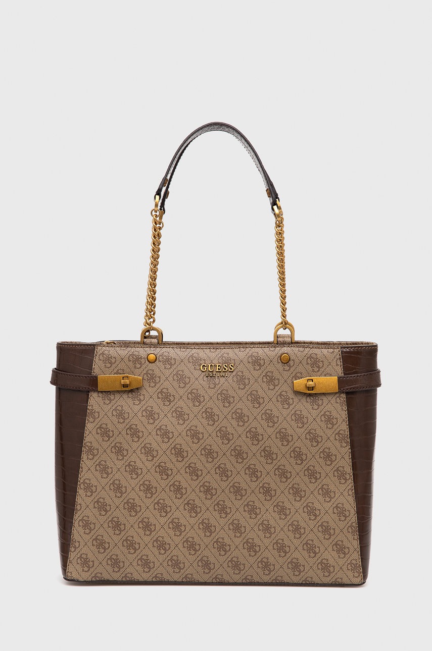 

Чанта Guess в кафяво, Кафяв