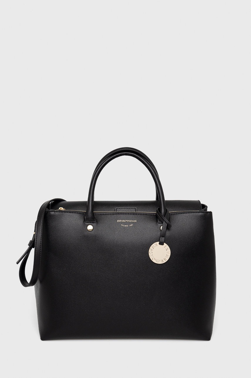 

Чанта Emporio Armani в черно, Черен
