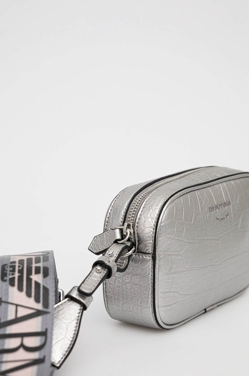 

Сумочка Emporio Armani колір срібний
