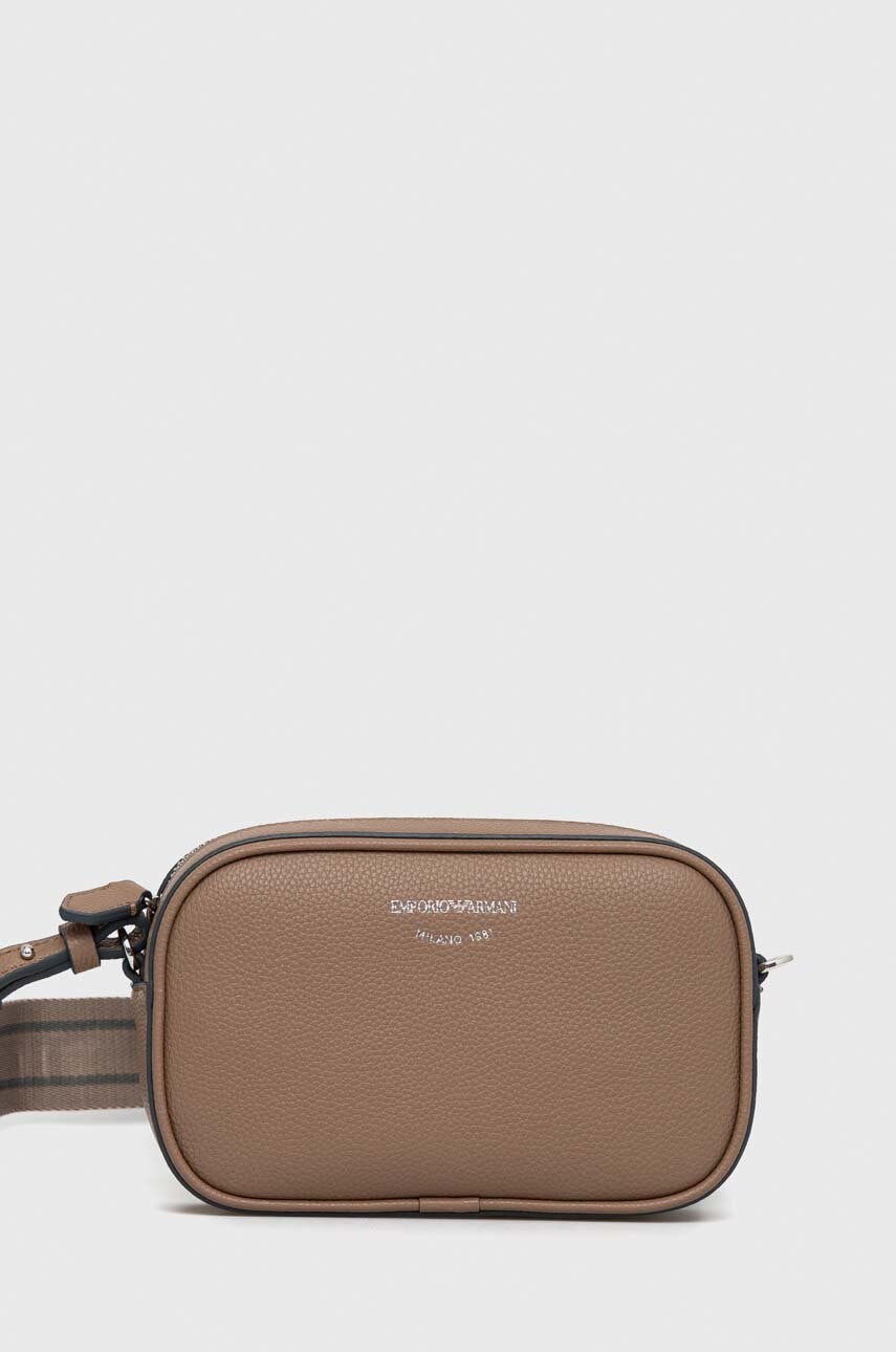 Emporio armani poseta culoarea maro
