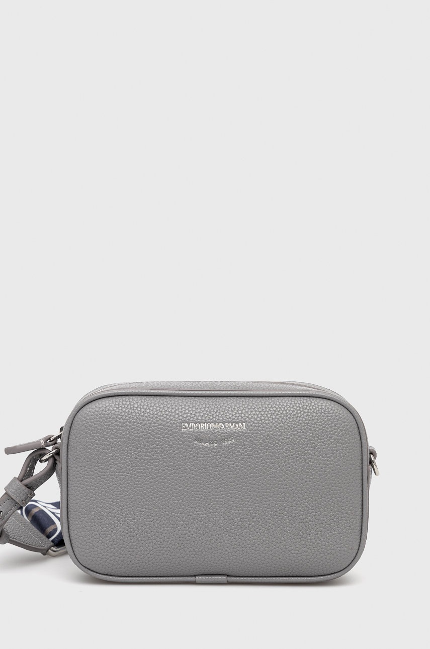 

Чанта Emporio Armani в сиво, Сив
