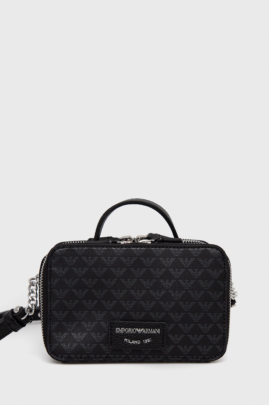 

Чанта Emporio Armani в черно, Черен