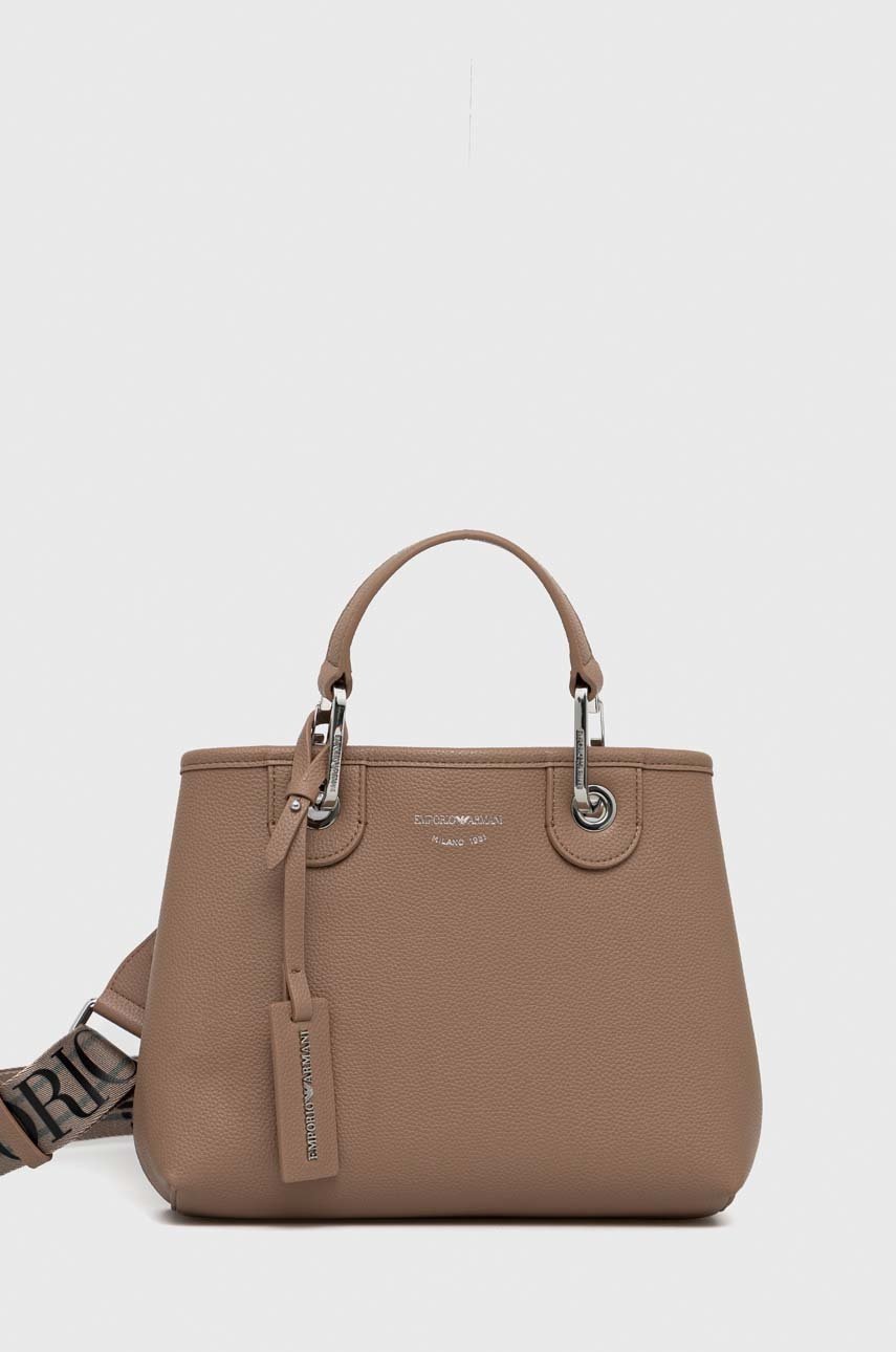 

Чанта Emporio Armani в кафяво, Кафяв