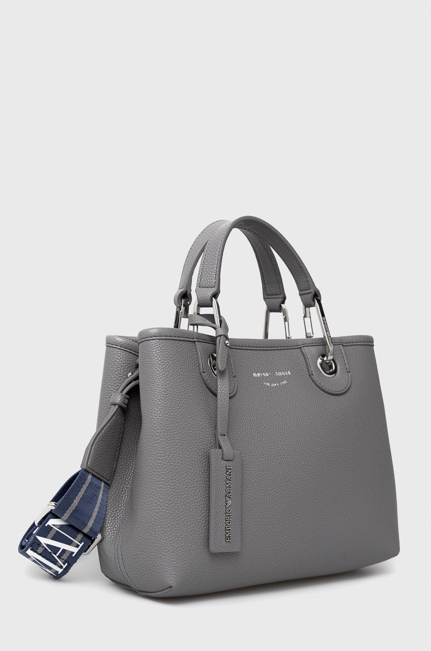 

Сумочка Emporio Armani колір сірий