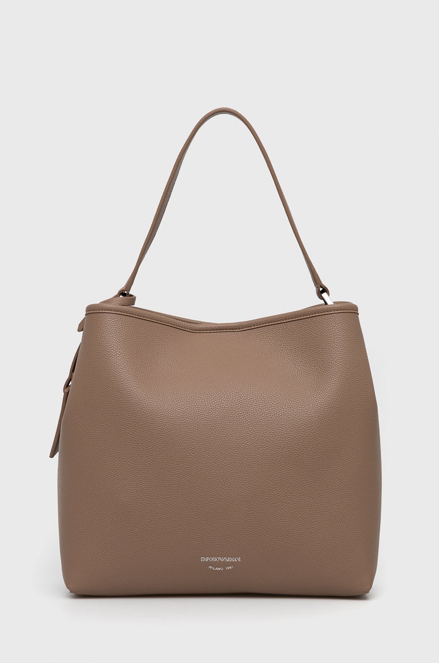 

Чанта Emporio Armani в бежово, Бежов
