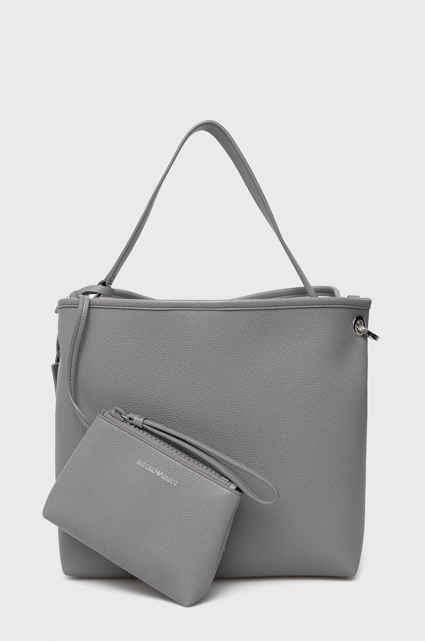 Emporio armani poseta culoarea gri