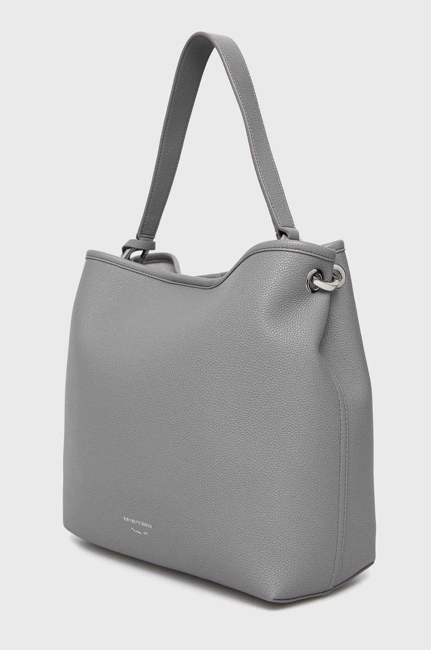 

Сумочка Emporio Armani колір сірий