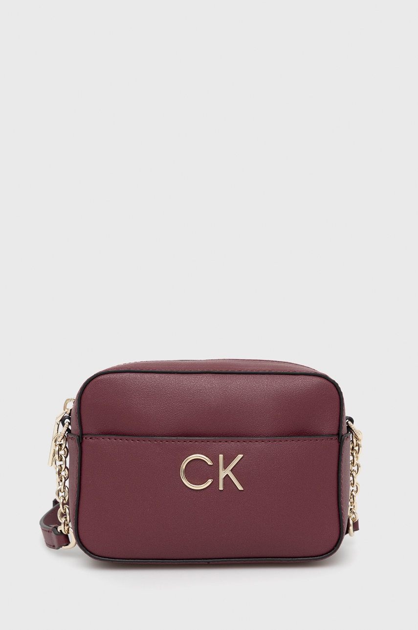 

Чанта Calvin Klein в бордо