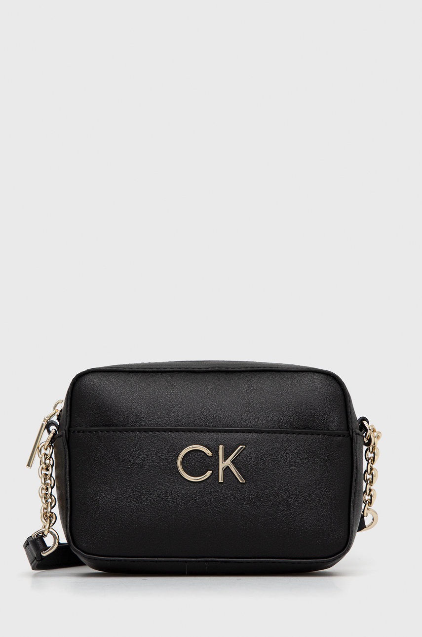 

Чанта Calvin Klein в черно, Черен