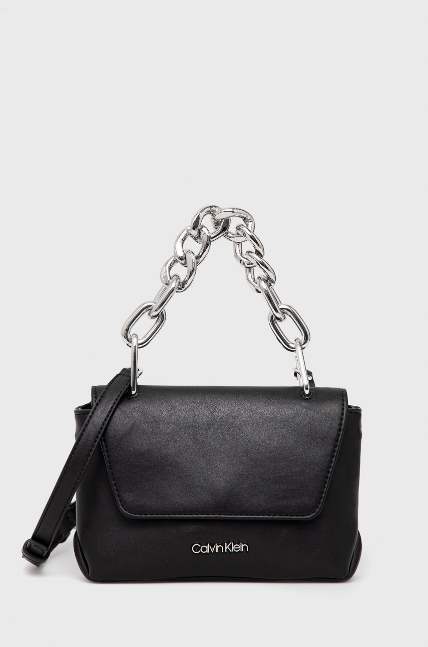 

Чанта Calvin Klein в черно, Черен