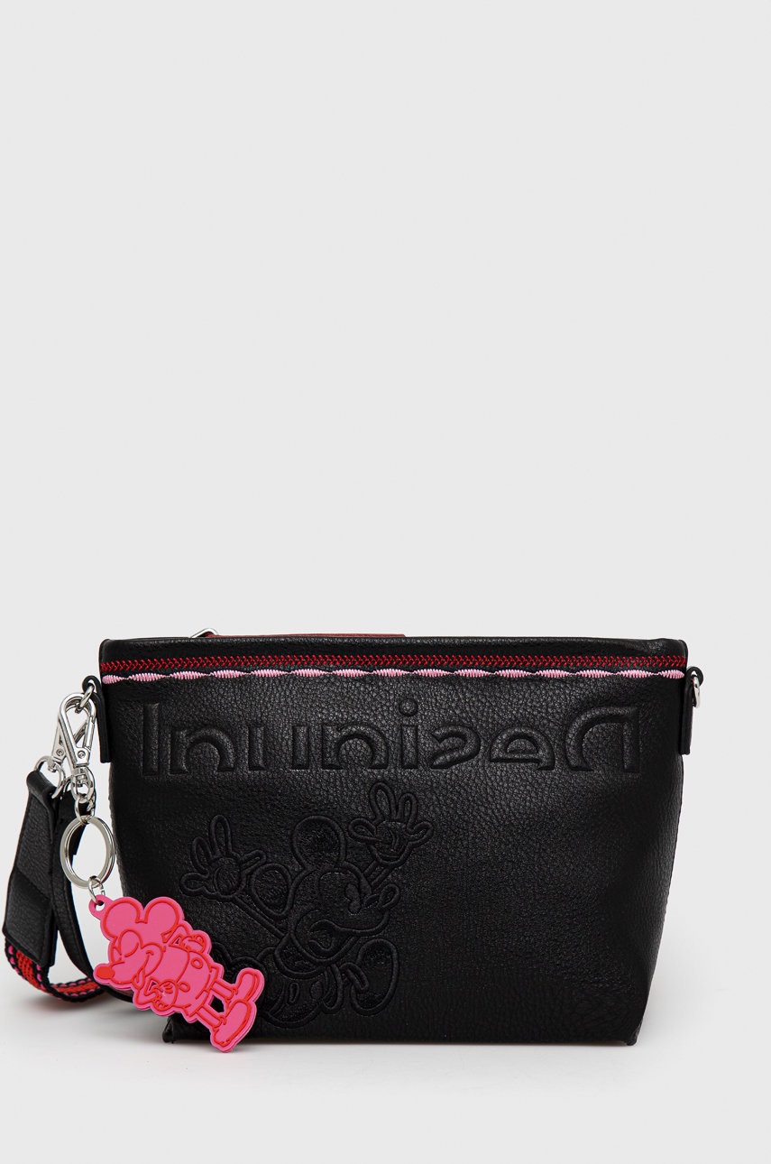 

Чанта Desigual в черно, Черен
